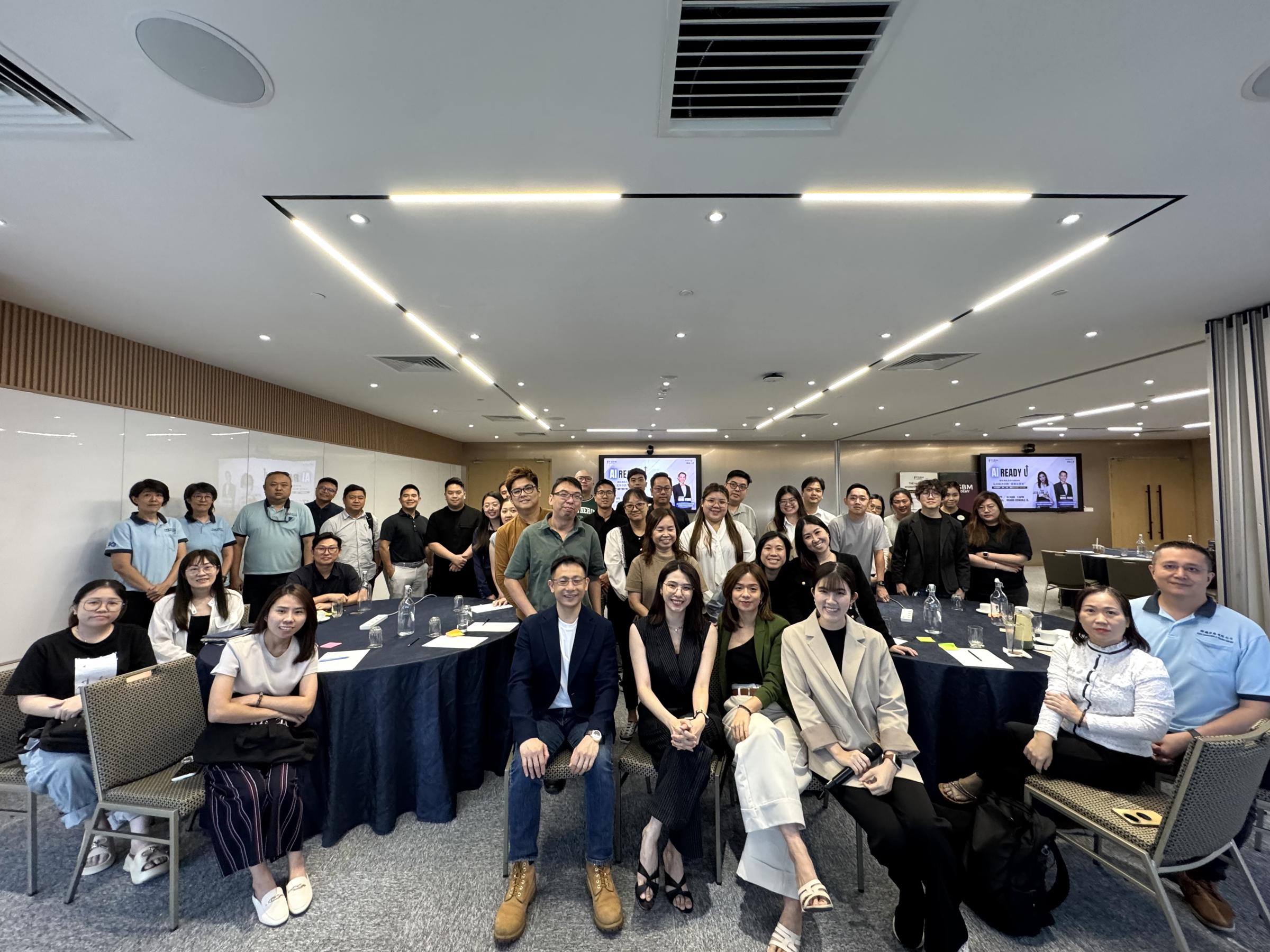 Participants wrapping up with new ideas on where AI could support their operations.